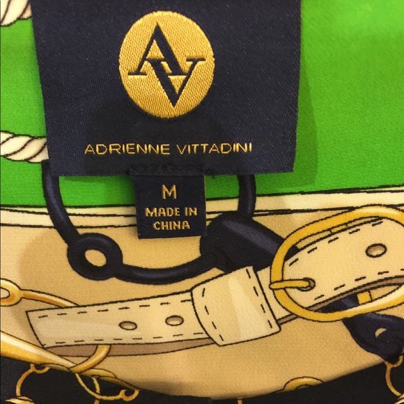 ADRIENNE VITTADINI BLOUSE “GENTLY USED” - Picture 3 of 6